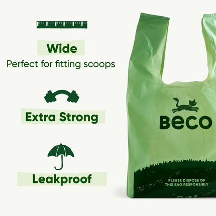 Cat Poop Bags - Unscented (140)