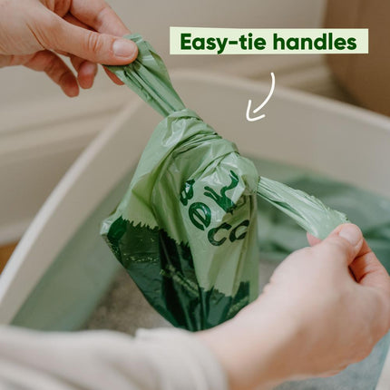 Cat Poop Bags - Scented with Handles (140)