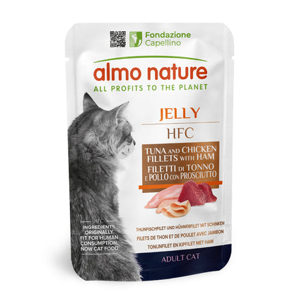 HFC Wet Food Cat - Jelly - Pouch - 24 x 55g