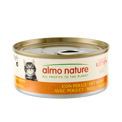 HFC Nassfutter Katze - Komplett - Kitten - Dose - 24 x 150g