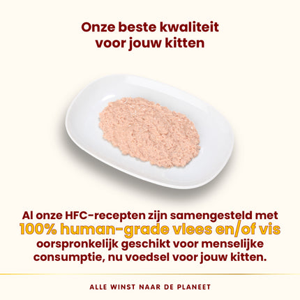 HFC Nassfutter Katze - Komplett - Kitten - Dose - 24 x 150g