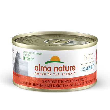 HFC Natvoer Kat - Compleet - Blik - 24 x 70g