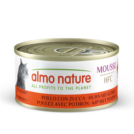 HFC Wet Cat Food - Mousse - Can 24 x 70g