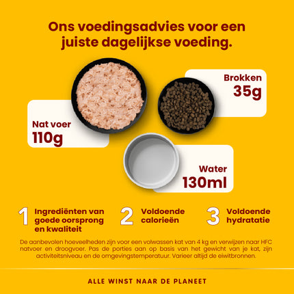 HFC Natvoer Kat - Mousse - Blik 24 x 70g
