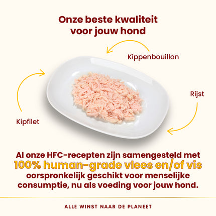HFC Nassfutter für Hunde - Natural - Dose - 12 x 280g