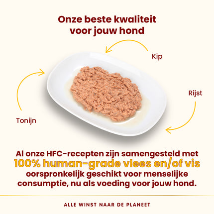 HFC Nassfutter für Hunde - Natural - Dose - 12 x 290g