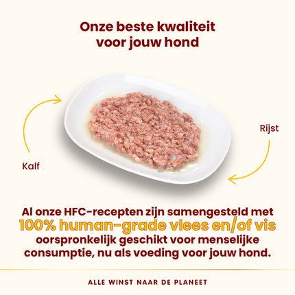 HFC Nassfutter für Hunde - Natural - Dose - 12 x 290g