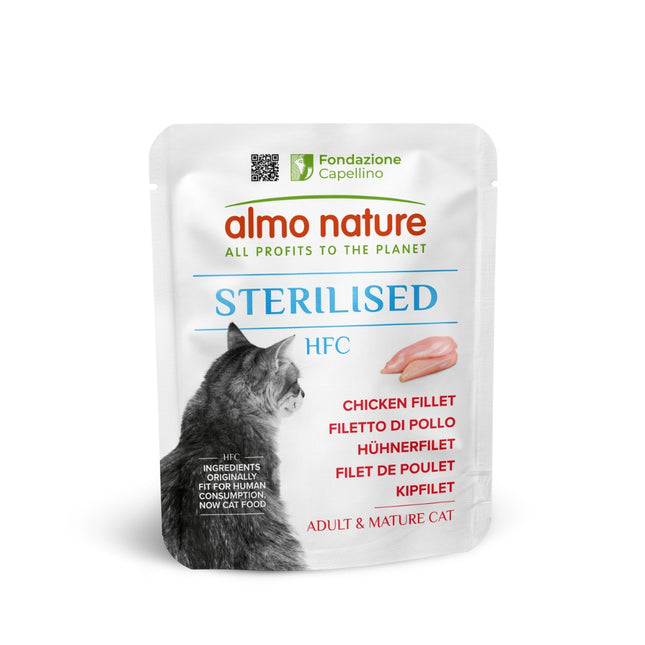 HFC Sterilised Nassfutter für Katzen - Beutel - 24 x 50 g