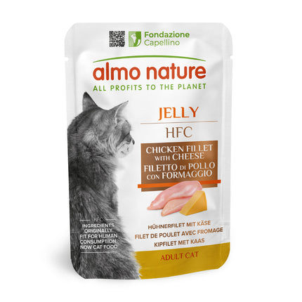HFC Nassfutter Katze - Gelee - Beutel - 24 x 55g