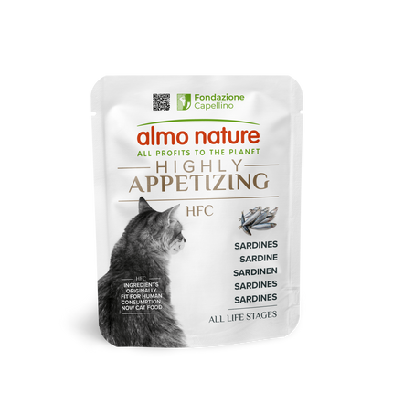 HFC Highly Appetizing Wet Cat Food - Pouches - 24 x 50g