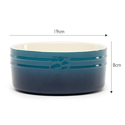 Ombre voerbak voor honden