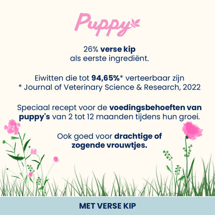 Trockenfutter für kleine Hunderassen - Welpe - Huhn - XS/S