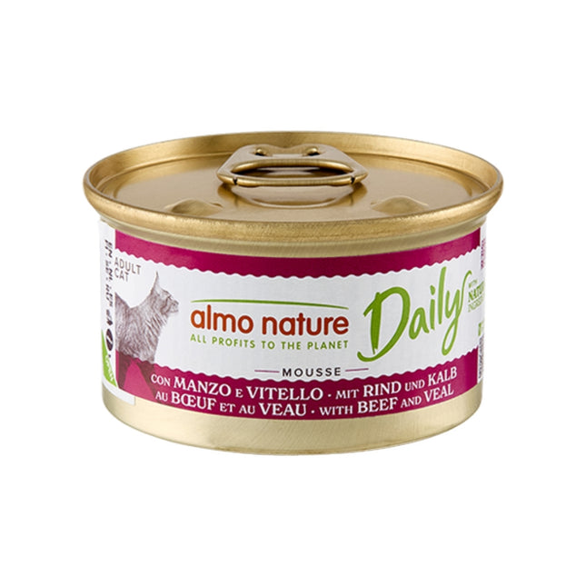 Daily Natvoer Kat - Mousse - Blik - 24 x 85g