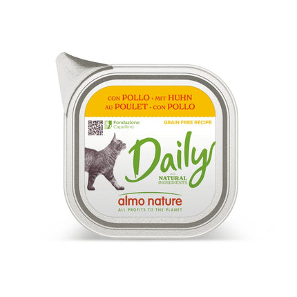 Daily Natvoer Kat - Kuipje  - 32 x 100g