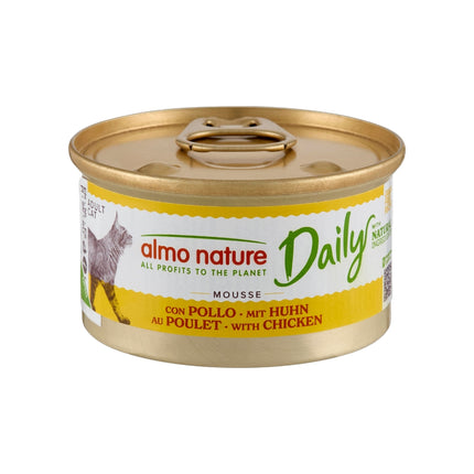 Daily Nassfutter Katze - Mousse - Dose - 24 x 85g