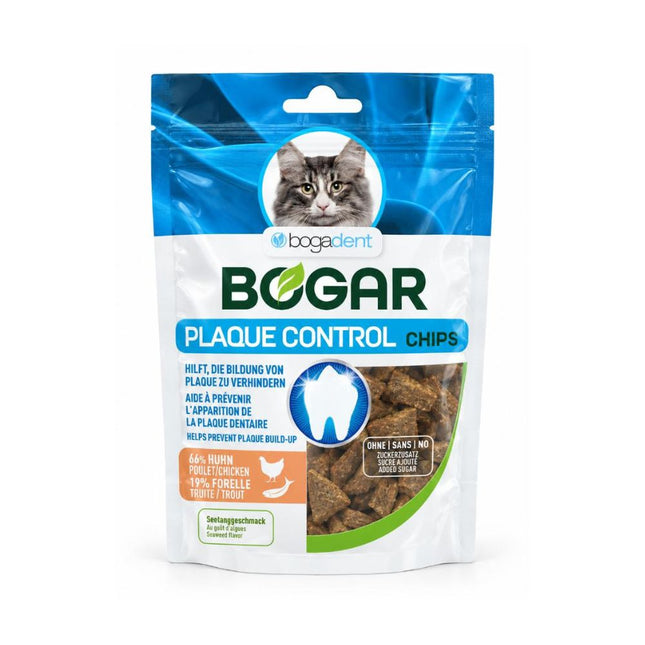 Bogadent Cat Plaque Control Chips Fish 50 g (8x)