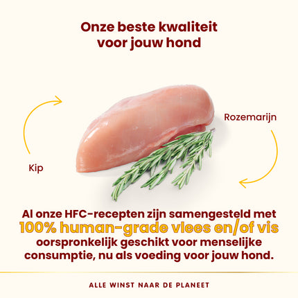 HFC Natvoer Hond - Compleet - Kuipje - 11 x 150g