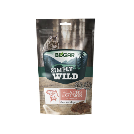 Simply Wild - Fleischchips für Katzen 8 x 50 g