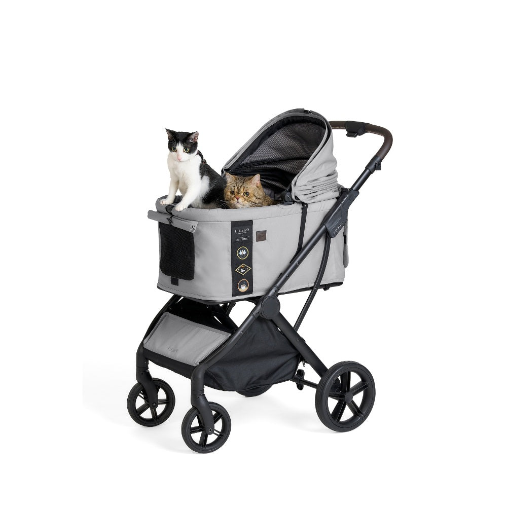 best dog stroller for two small dogs Agile 2