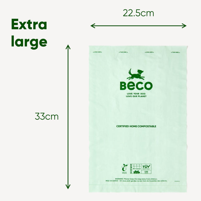 Kompostierbare Kotbeutel - Multipack 96 (8x12)