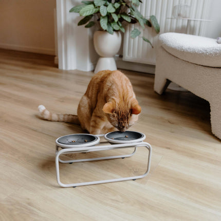 BUTLER Voerbakstandaard voor katten