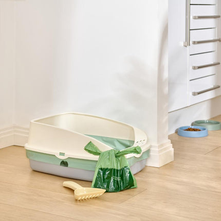 Cat Poop Bags - Scented with Handles (60)