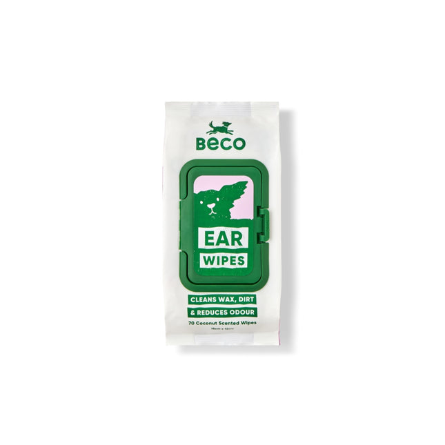 Dog Ear Wipes - Coconut Scented - 70 Pack