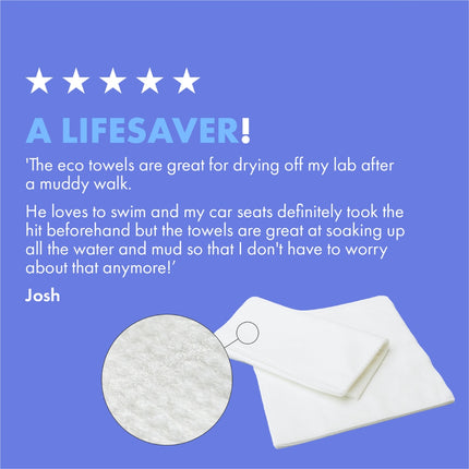 Öko-Hundehandtücher