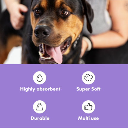 Öko-Mini-Hundehandtücher