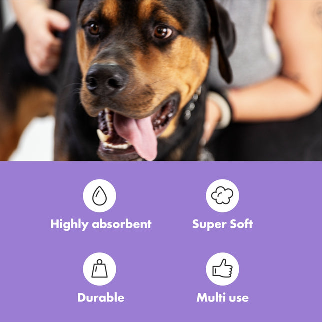 Öko-Mini-Hundehandtücher
