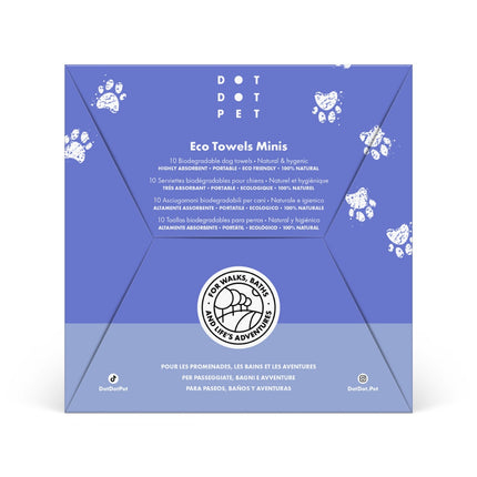 Öko-Mini-Hundehandtücher