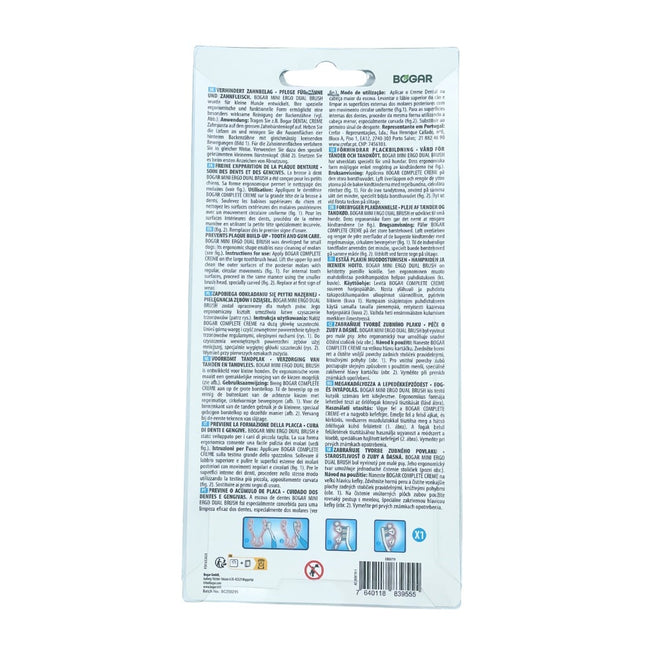 Bogadent Dog Ergo Dual Brush mini (10x)