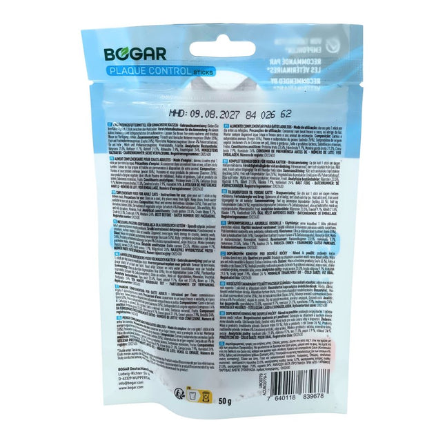 Bogadent Kat Dental Fibre Sticks Chicken 50 g (12x)