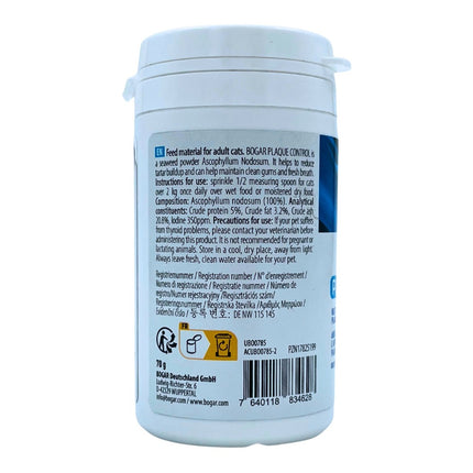 Bogadent Kat Plaque-Stop 70 g (100% A. nodosum) (8x)