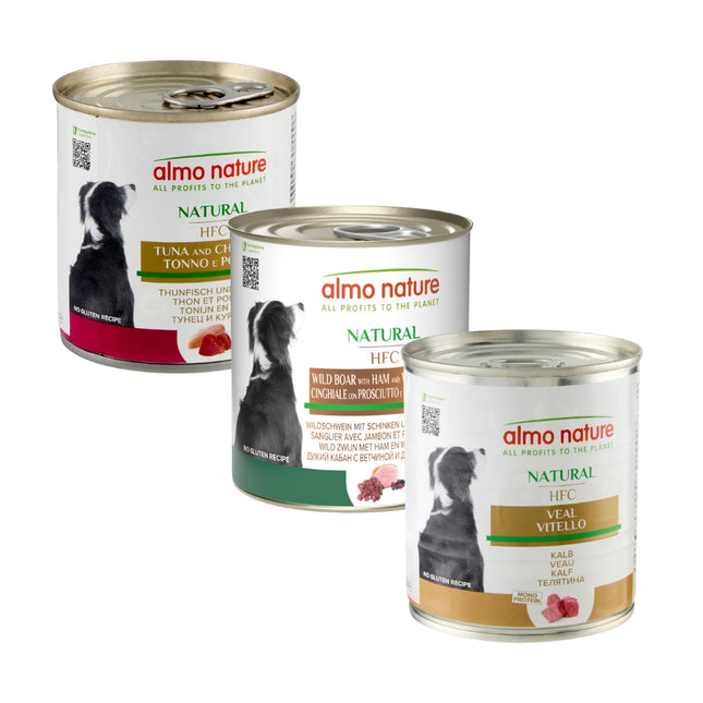 HFC Nassfutter für Hunde - Natural - Dose - 12 x 290g