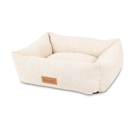 Boucle Box Bed