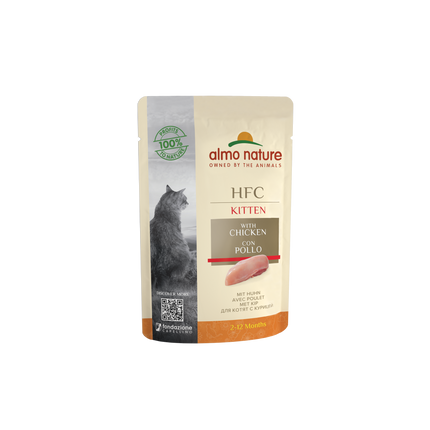 HFC Wet Food Cat - Kitten - Pouch  24 x 55g