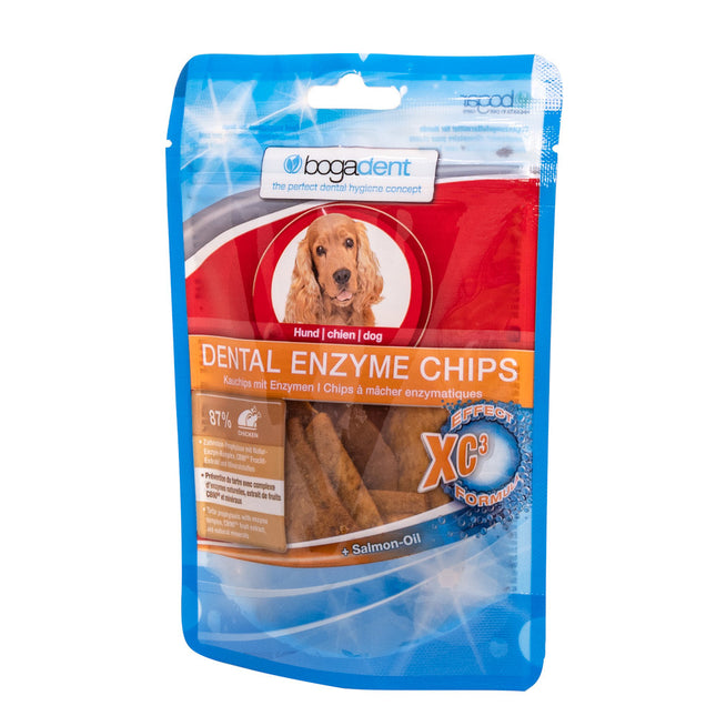 bogadent® DENTAL ENZYME CHIPS Hund 40 g (6x)