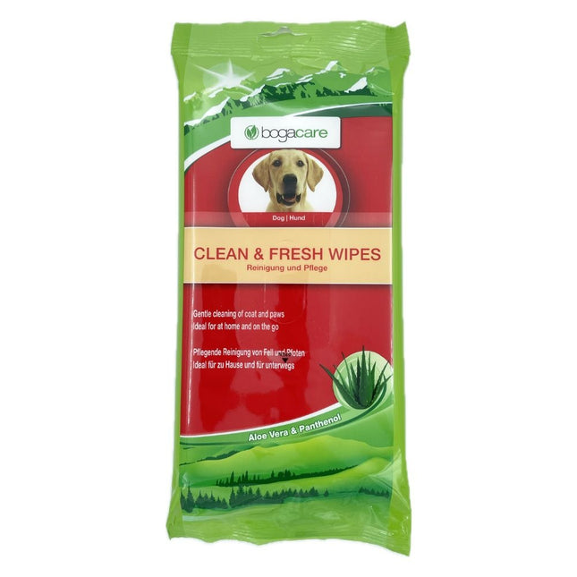 bogacare® CLEAN & FRESH WIPES Hund 15 Stk (5x)