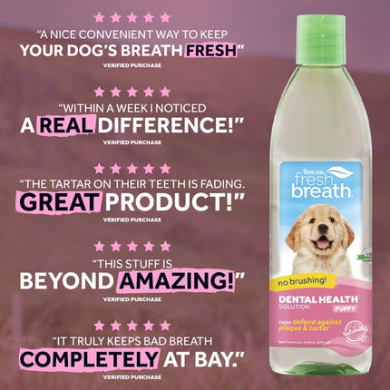 Fresh Breath - Water Additive for Puppy's