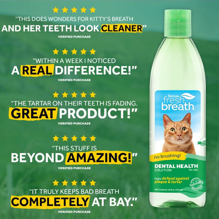 Frischer Atem - Mundpflege-Wasserzusatz für Katzen - 473 ml