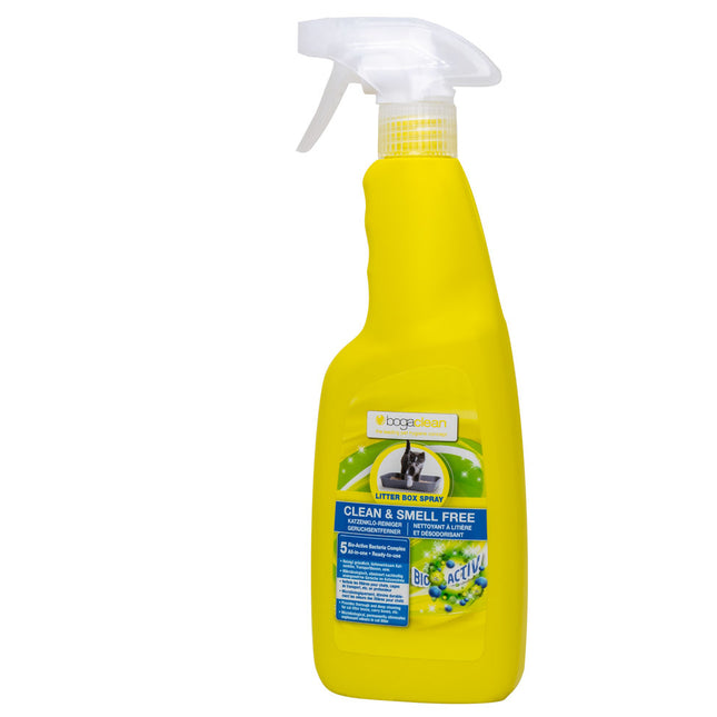 bogaclean® CLEAN & SMELL FREE LITTER BOX SPRAY Katze 500 ml