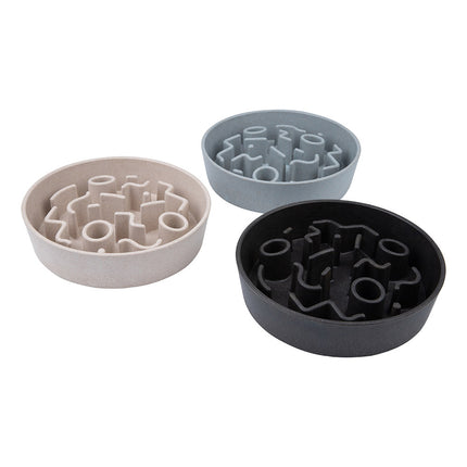 BAMBOO Slow Feeder Dog Bowl