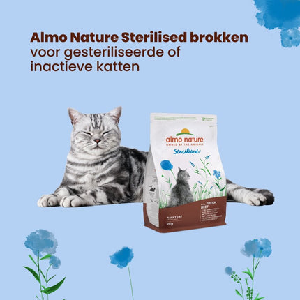 Sterilised Dry Food Cat - 400g or 2kg