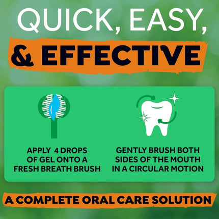 Fresh Breath - Oral Care Kit for Big Dogs