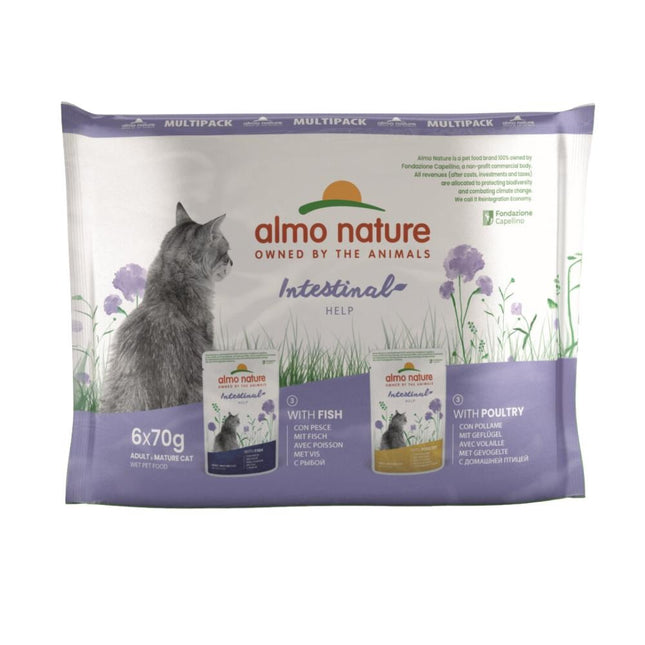 Darmhilfe Nassfutter Katze - Multipack - 10 (6 x 70 g)