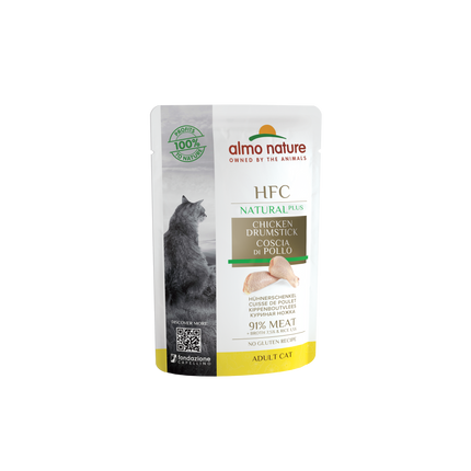 HFC Nassfutter Katze - Natural Plus - Beutel - 24 x 55g