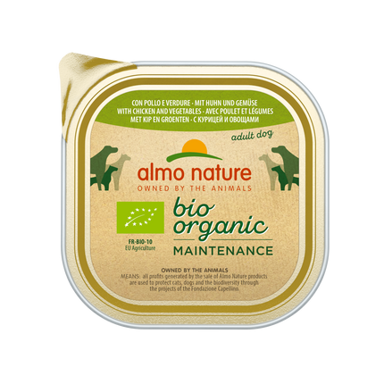 Bio Organic Wet Food Dog - Maintenance - 9 x 300g