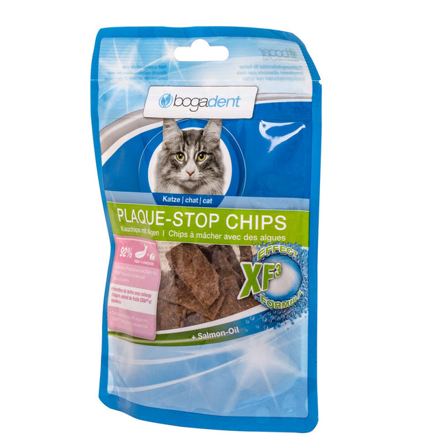 bogadent® PLAQUE-STOP CHIPS FISH Katze 50 g (8x)