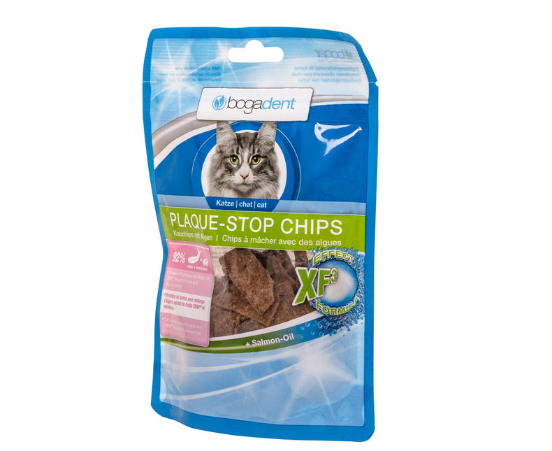 Bogadent Cat Plaque-Stop Chips Fish 50 g (8x)
